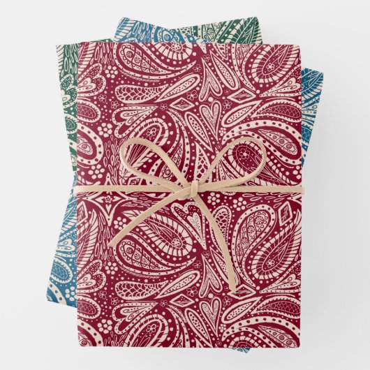 Papierplaat voor onmiddellijke verpakking van 3 ve inpakpapier vel (In situ)