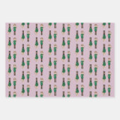 Papierplaat voor onmiddellijke verpakking van 3 ve inpakpapier vel (Voorkant)