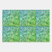 Papierplaat voor onmiddellijke verpakking van 3 ve inpakpapier vel (Voorkant 2)