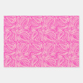 Papierplaat voor onmiddellijke verpakking van 3 ve inpakpapier vel (Voorkant)