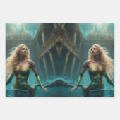 Papierplaat voor onmiddellijke verpakking van 3 ve inpakpapier vel (Voorkant 3)