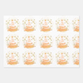 Papierplaat voor onmiddellijke verpakking van 3 ve inpakpapier vel (Voorkant 3)