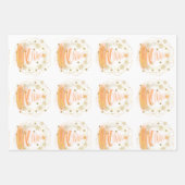 Papierplaat voor onmiddellijke verpakking van 3 ve inpakpapier vel (Voorkant 2)