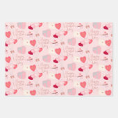 Papierplaat voor onmiddellijke verpakking van 3 ve inpakpapier vel (Voorkant 2)