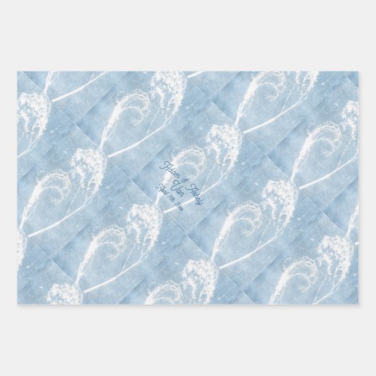 Papierplaat voor onmiddellijke verpakking van 3 ve inpakpapier vel (Voorkant)