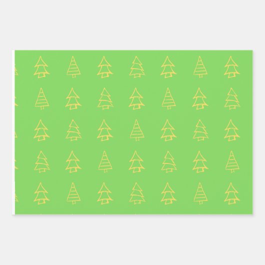 Papierplaat voor onmiddellijke verpakking van 3 ve inpakpapier vel (Voorkant)