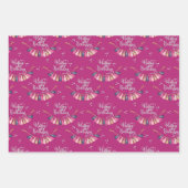 Papierplaat voor onmiddellijke verpakking van 3 ve inpakpapier vel (Voorkant 2)