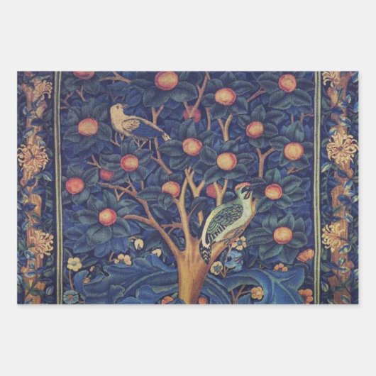 Papierplaat voor onmiddellijke verpakking van 3 ve inpakpapier vel (Voorkant)