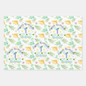 Papierplaat voor onmiddellijke verpakking van 3 ve inpakpapier vel (Voorkant)