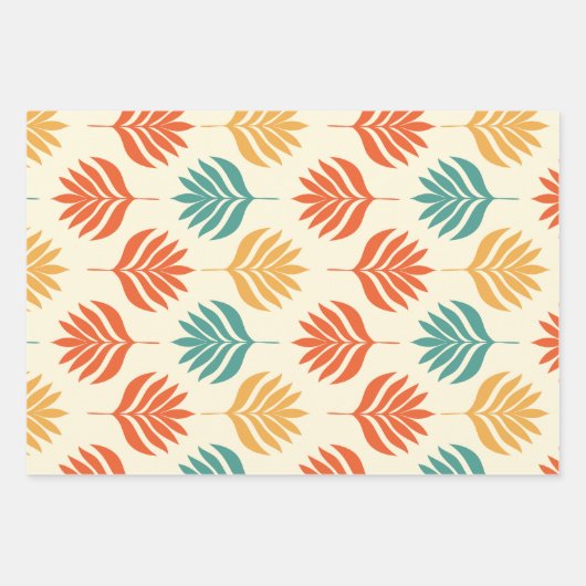 Papierplaat voor onmiddellijke verpakking van 3 ve inpakpapier vel (Voorkant 3)