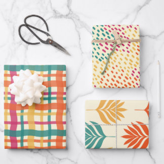 Papierplaat voor onmiddellijke verpakking van 3 ve inpakpapier vel