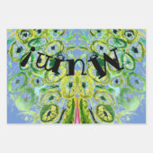 Papierplaat voor onmiddellijke verpakking van 3 ve inpakpapier vel (Voorkant 2)