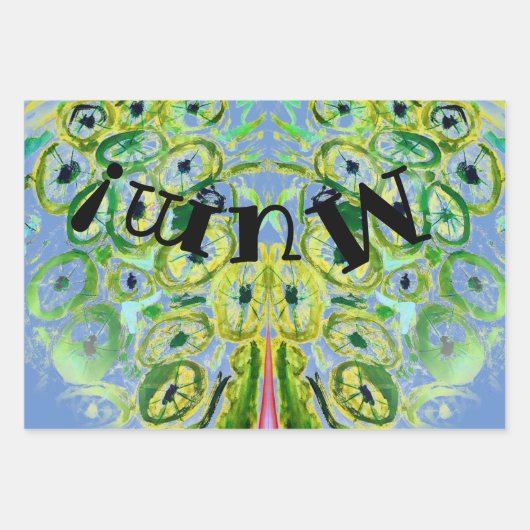 Papierplaat voor onmiddellijke verpakking van 3 ve inpakpapier vel (Voorkant 2)