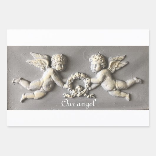 Papierplaat voor onmiddellijke verpakking van 3 ve inpakpapier vel (Voorkant 3)