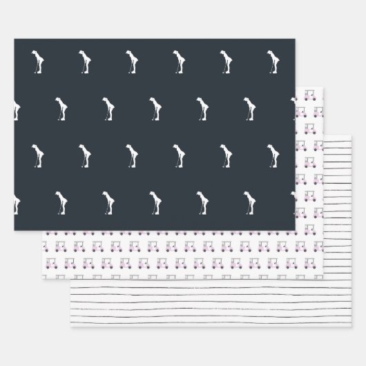 Papierplaat voor onmiddellijke verpakking van 3 ve inpakpapier vel (Set)