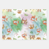 Papierplaat voor onmiddellijke verpakking van 3 ve inpakpapier vel (Voorkant 2)