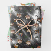 Papierplaat voor onmiddellijke verpakking van 3 ve inpakpapier vel (In situ)