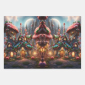 Papierplaat voor onmiddellijke verpakking van 3 ve inpakpapier vel (Voorkant 3)