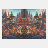 Papierplaat voor onmiddellijke verpakking van 3 ve inpakpapier vel (Voorkant 2)