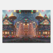 Papierplaat voor onmiddellijke verpakking van 3 ve inpakpapier vel (Voorkant)