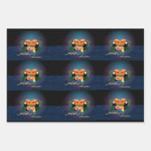 Papierplaat voor onmiddellijke verpakking van 3 ve inpakpapier vel (Voorkant 2)