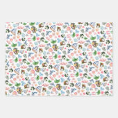 Papierplaat voor onmiddellijke verpakking van 3 ve inpakpapier vel (Voorkant 3)