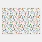 Papierplaat voor onmiddellijke verpakking van 3 ve inpakpapier vel (Voorkant 2)