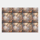 Papierplaat voor onmiddellijke verpakking van 3 ve inpakpapier vel (Voorkant)