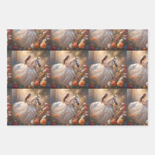 Papierplaat voor onmiddellijke verpakking van 3 ve inpakpapier vel (Voorkant)