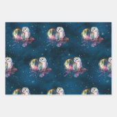 Papierplaat voor onmiddellijke verpakking van 3 ve inpakpapier vel (Voorkant)