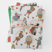 Papierplaat voor onmiddellijke verpakking van 3 ve inpakpapier vel (In situ)