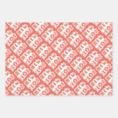 Papierplaat voor onmiddellijke verpakking van 3 ve inpakpapier vel (Voorkant 3)