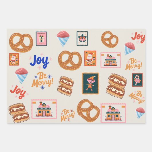 Papierplaat voor onmiddellijke verpakking van 3 ve inpakpapier vel (Voorkant 3)