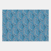 Papierplaat voor onmiddellijke verpakking van 3 ve inpakpapier vel (Voorkant)