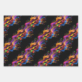 Papierplaat voor onmiddellijke verpakking van 3 ve inpakpapier vel (Voorkant 3)