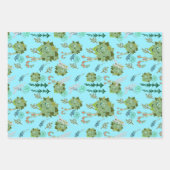 Papierplaat voor onmiddellijke verpakking van 3 ve inpakpapier vel (Voorkant)