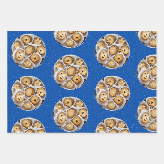 Papierplaat voor onmiddellijke verpakking van 3 ve inpakpapier vel (Voorkant)