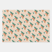 Papierplaat voor onmiddellijke verpakking van 3 ve inpakpapier vel (Voorkant 2)