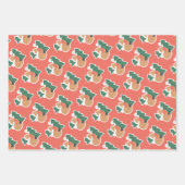 Papierplaat voor onmiddellijke verpakking van 3 ve inpakpapier vel (Voorkant 3)