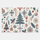 Papierplaat voor onmiddellijke verpakking van 3 ve inpakpapier vel (Voorkant 2)