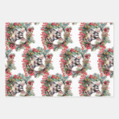 Papierplaat voor onmiddellijke verpakking van 3 ve inpakpapier vel (Voorkant)