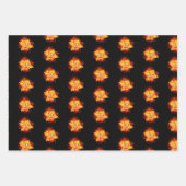 Papierplaat voor onmiddellijke verpakking van 3 ve inpakpapier vel (Voorkant)