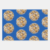 Papierplaat voor onmiddellijke verpakking van 3 ve inpakpapier vel (Voorkant)