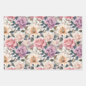 Papierplaat voor onmiddellijke verpakking van 3 ve inpakpapier vel (Voorkant)