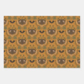 Papierplaat voor onmiddellijke verpakking van 3 ve inpakpapier vel (Voorkant 2)