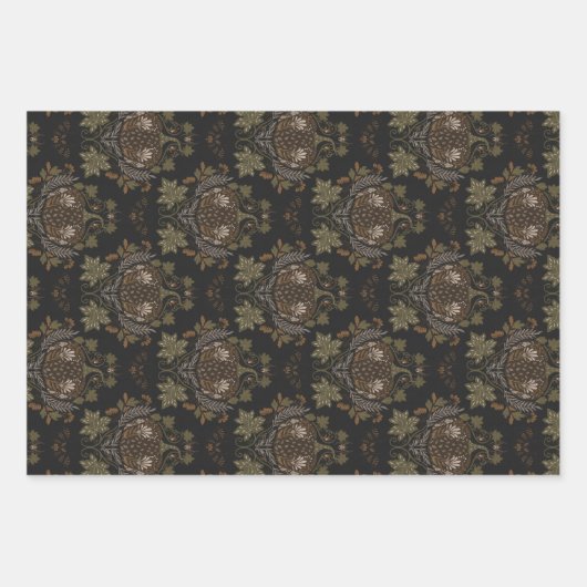 Papierplaat voor onmiddellijke verpakking van 3 ve inpakpapier vel (Voorkant)