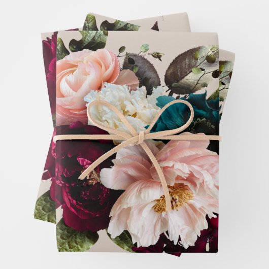 Papierplaat voor onmiddellijke verpakking van 3 ve inpakpapier vel (In situ)