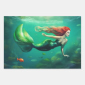 Papierplaat voor onmiddellijke verpakking van 3 ve inpakpapier vel (Voorkant 2)