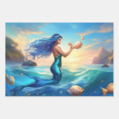 Papierplaat voor onmiddellijke verpakking van 3 ve inpakpapier vel (Voorkant)