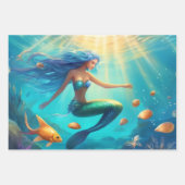 Papierplaat voor onmiddellijke verpakking van 3 ve inpakpapier vel (Voorkant 3)